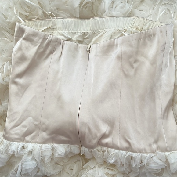 Reformation Rosy Dress-Ivory 3D floral skirt NWT - Picture 10 of 17